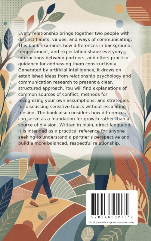 Achterkant van Navigating Differences in a Relationship
