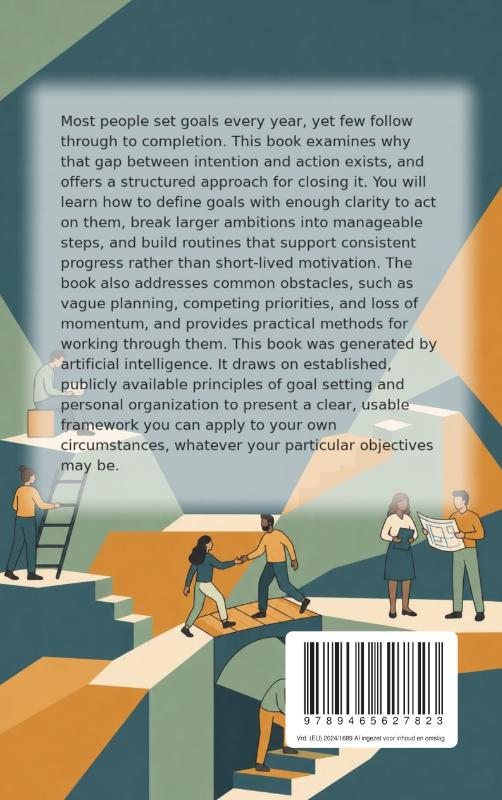 Achterkant van Setting Goals You Actually Achieve
