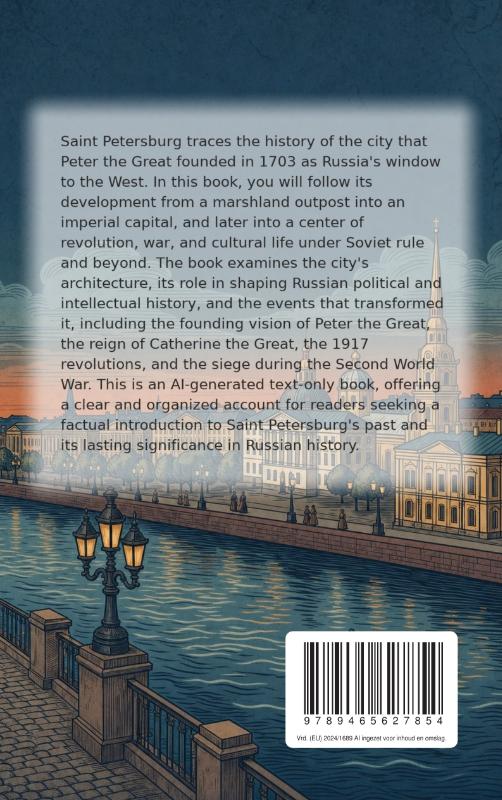 Achterkant van Saint Petersburg