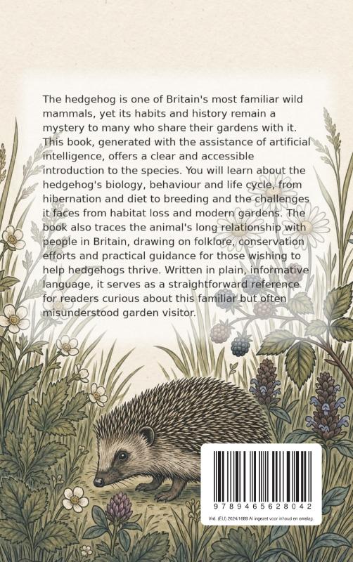 Achterkant van The Hedgehog