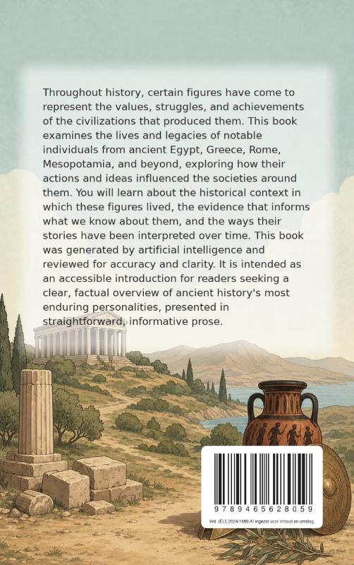 Achterkant van Heroes of the Ancient World