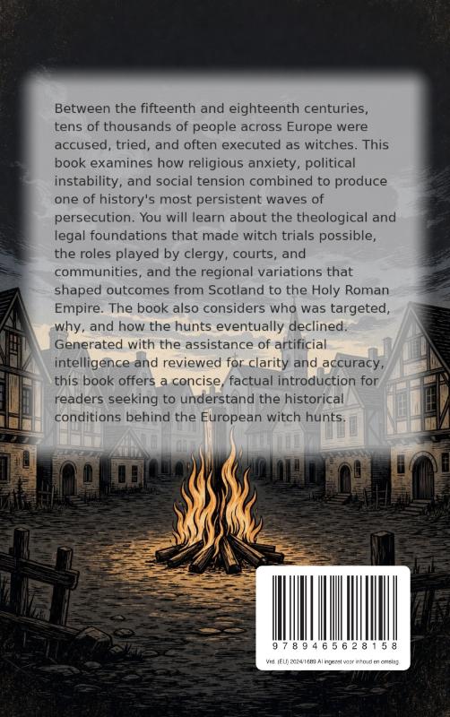 Achterkant van The Witch Hunts in Europe