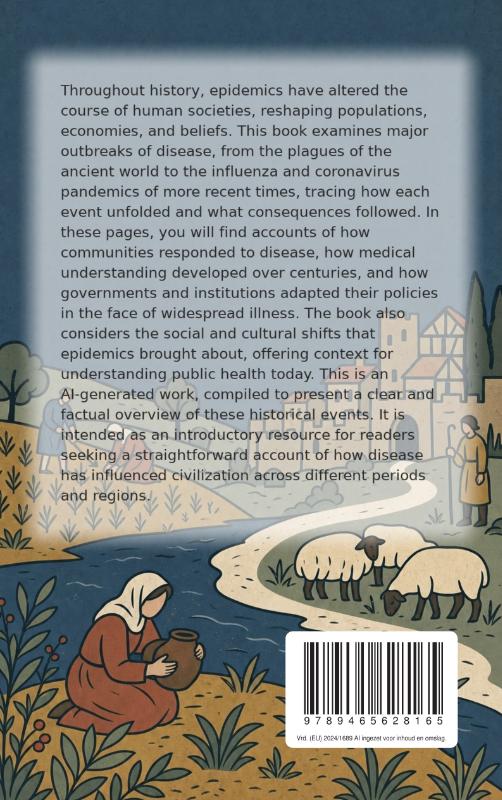 Achterkant van Great Epidemics Through History