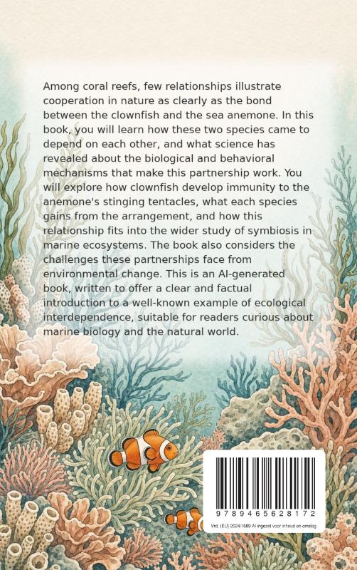 Achterkant van The Clownfish and the Sea Anemone