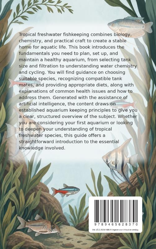Achterkant van Tropical Freshwater Fish