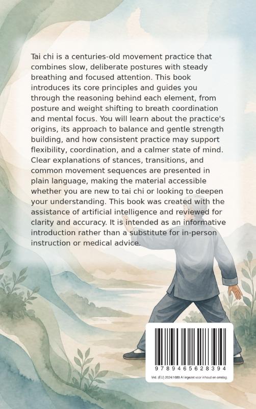 Achterkant van Tai Chi for Body and Mind