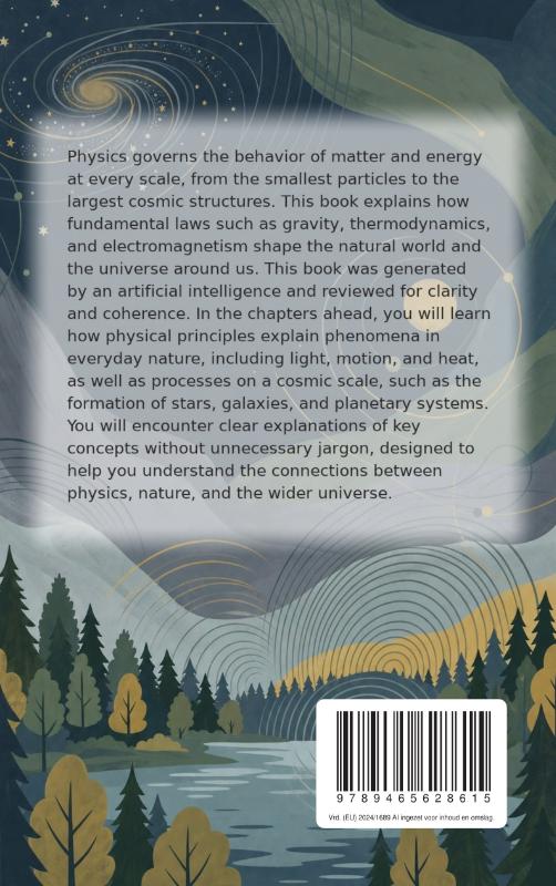 Achterkant van Physics in Nature and the Universe