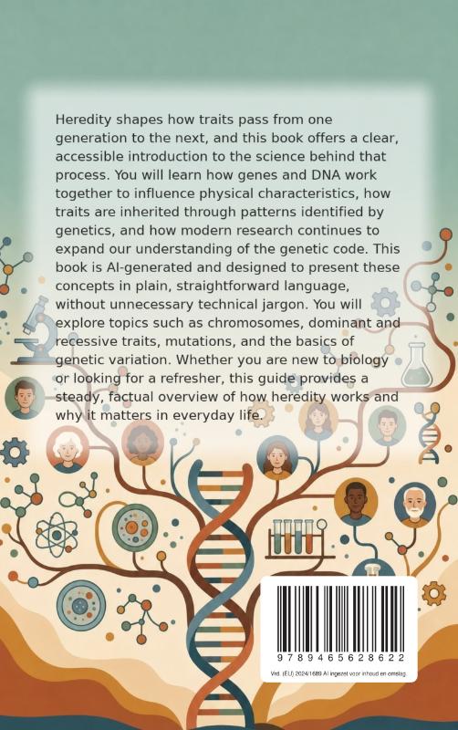 Achterkant van Understanding Heredity and DNA