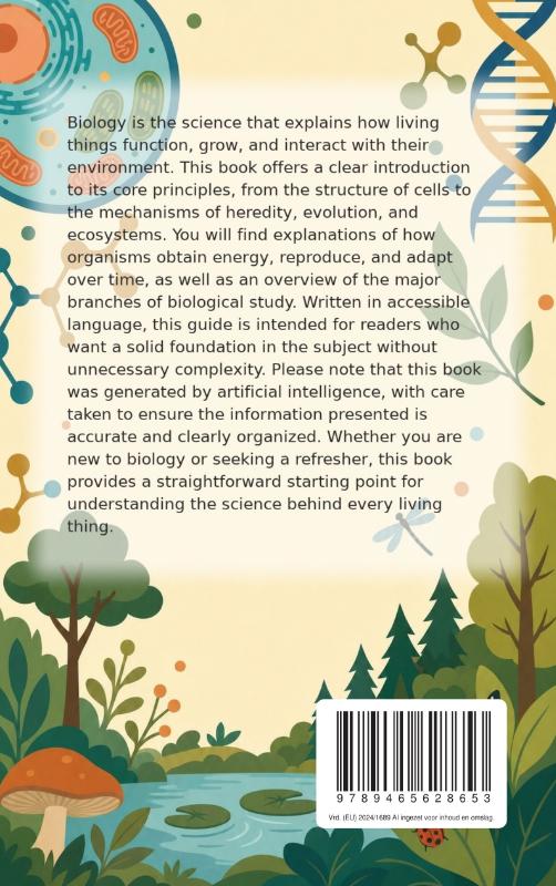 Achterkant van Understanding Life Through Biology