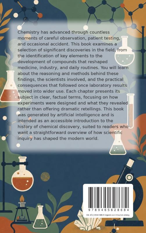 Achterkant van Famous Discoveries in Chemistry