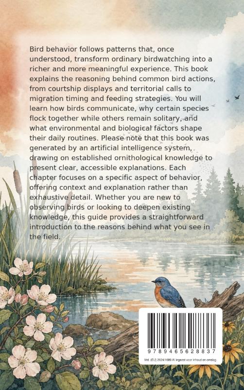 Achterkant van Understanding Bird Behavior