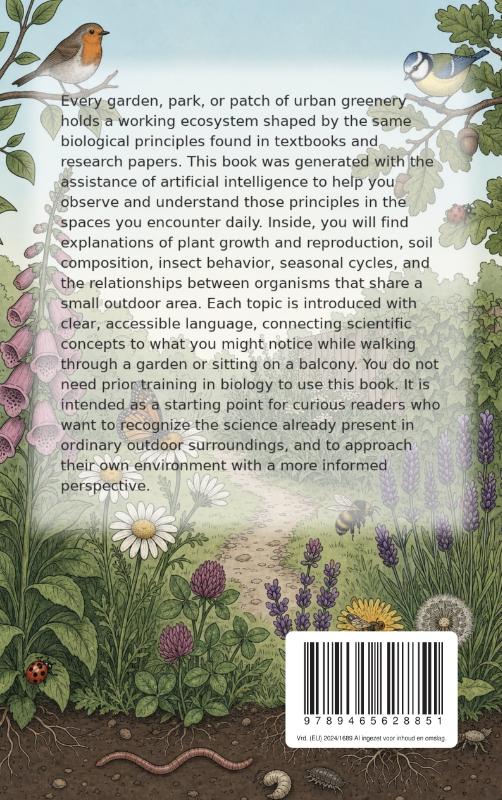 Achterkant van Biology in Your Own Garden and Surroundings