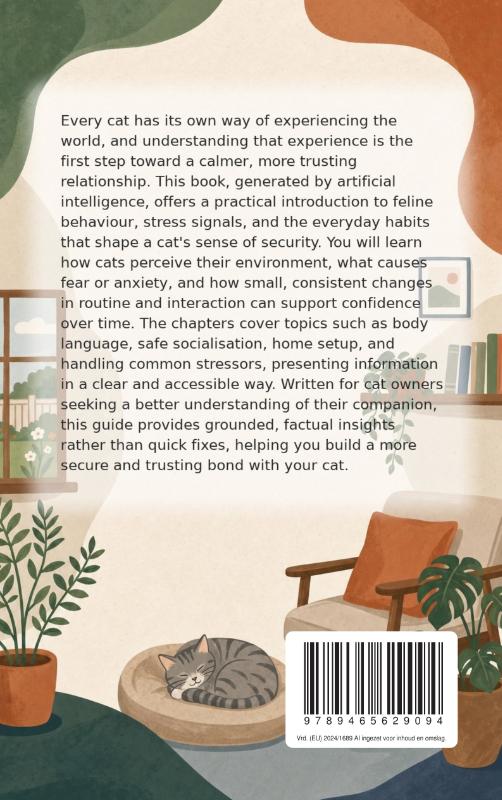Achterkant van Building Calm and Trust with Your Cat