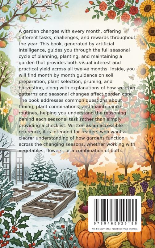 Achterkant van A Garden for All Seasons
