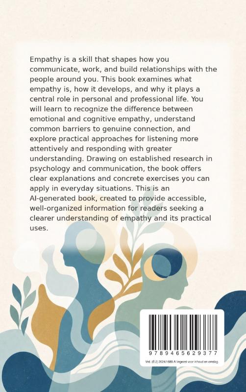 Achterkant van Developing Empathy
