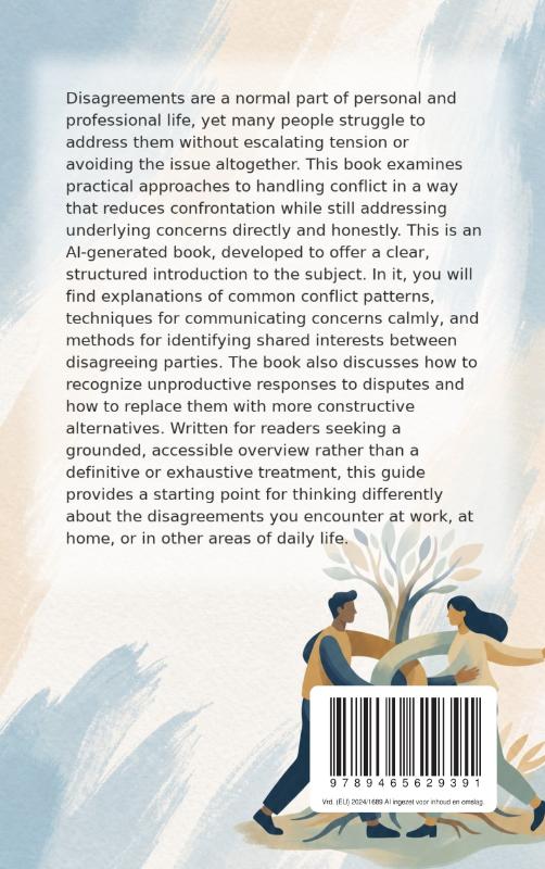 Achterkant van Conflict Without Fighting