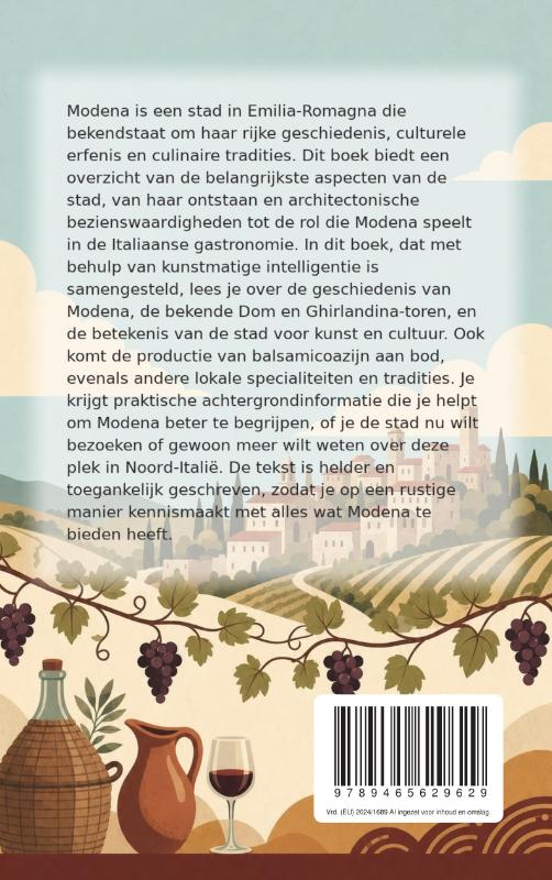 Achterkant van Alles over Modena