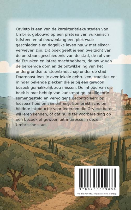 Achterkant van Alles over Orvieto