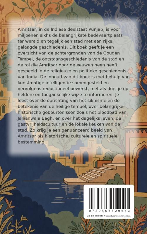 Achterkant van Alles over Amritsar