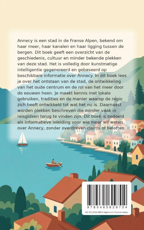 Achterkant van Alles over Annecy