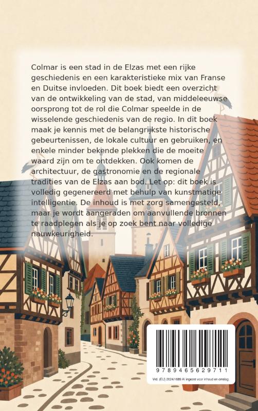 Achterkant van Alles over Colmar