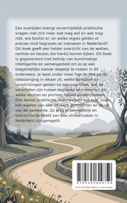 Achterkant van Hoe begraven en cremeren geregeld is