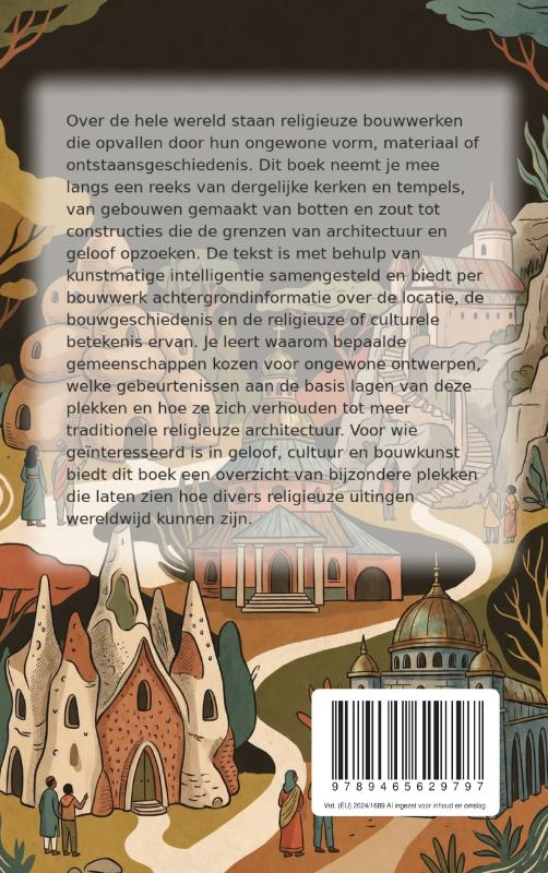 Achterkant van De vreemdste kerken en tempels ter wereld