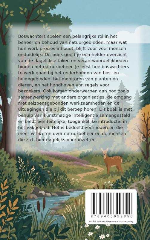 Achterkant van Hoe boswachters werken
