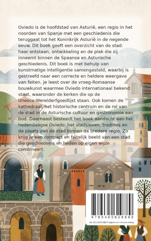 Achterkant van Alles over Oviedo