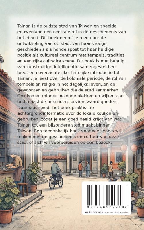 Achterkant van Alles over Tainan