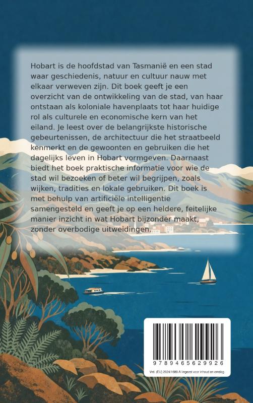Achterkant van Alles over Hobart