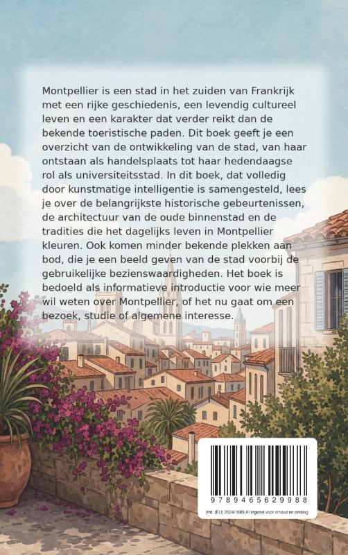 Achterkant van Alles over Montpellier
