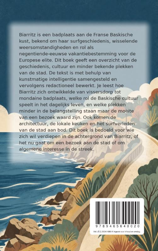 Achterkant van Alles over Biarritz
