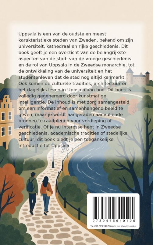 Achterkant van Alles over Uppsala
