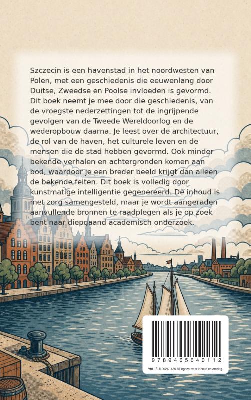 Achterkant van Alles over Szczecin