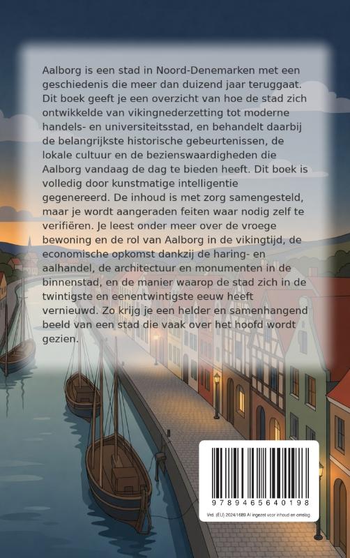 Achterkant van Alles over Aalborg