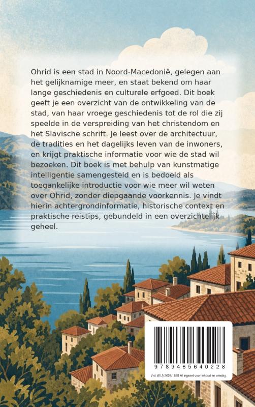 Achterkant van Alles over Ohrid