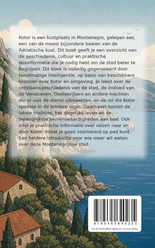 Achterkant van Alles over Kotor