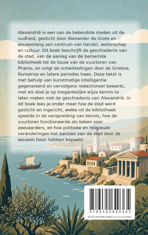 Achterkant van Alles over Alexandrië
