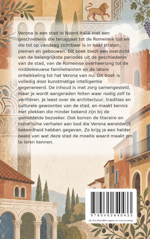 Achterkant van Alles over Verona