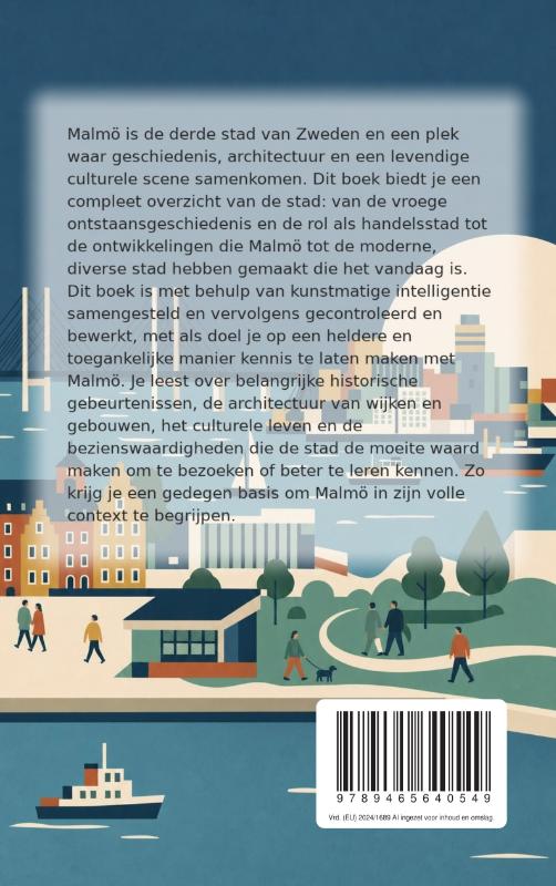 Achterkant van Alles over Malmö
