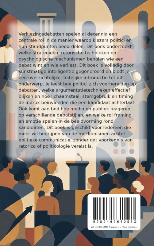 Achterkant van Hoe verkiezingsdebatten gewonnen worden