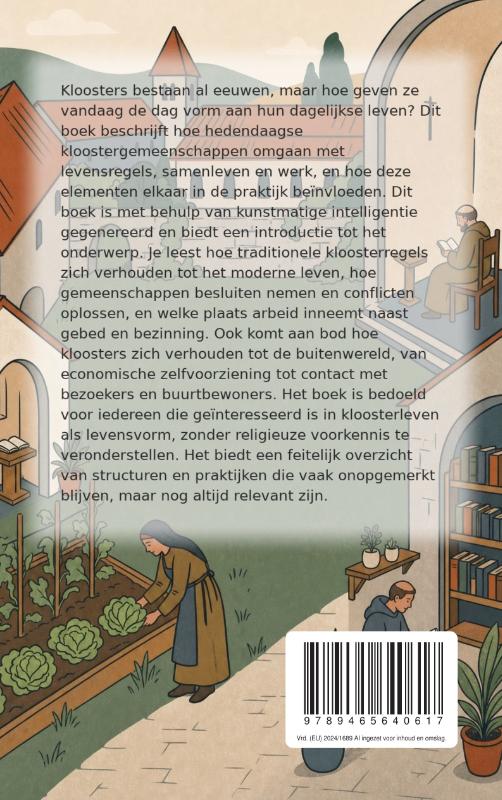 Achterkant van Hoe kloosters vandaag werken