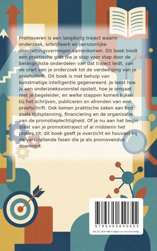 Achterkant van Hoe promoveren werkt