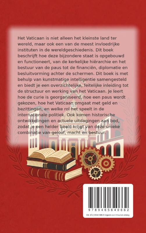Achterkant van Hoe het Vaticaan werkt
