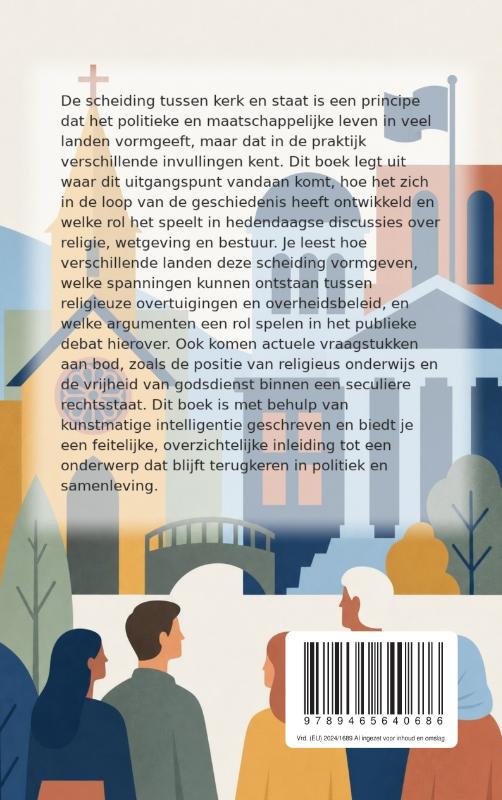 Achterkant van Hoe kerk en staat gescheiden zijn