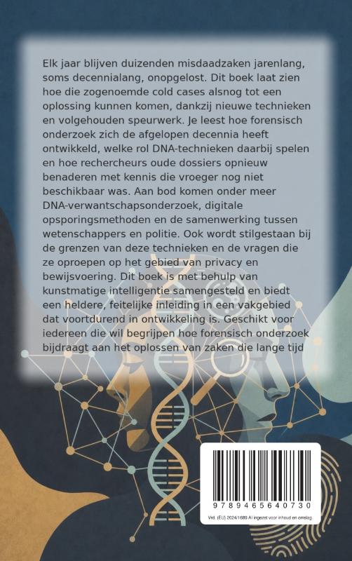 Achterkant van Hoe cold cases opgelost worden