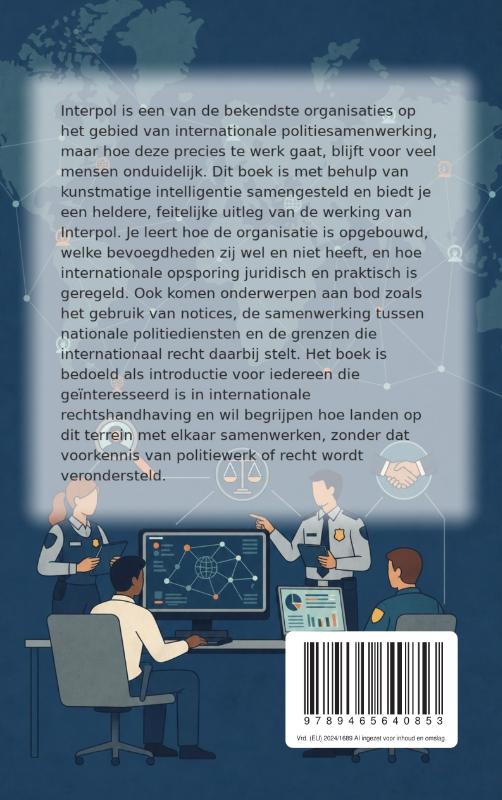 Achterkant van Hoe Interpol werkt
