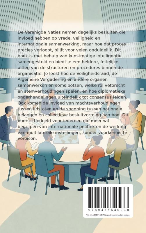 Achterkant van Hoe de Verenigde Naties besluiten nemen