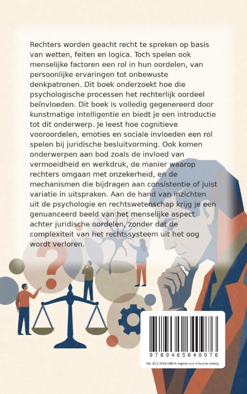 Achterkant van Hoe rechters beslissen